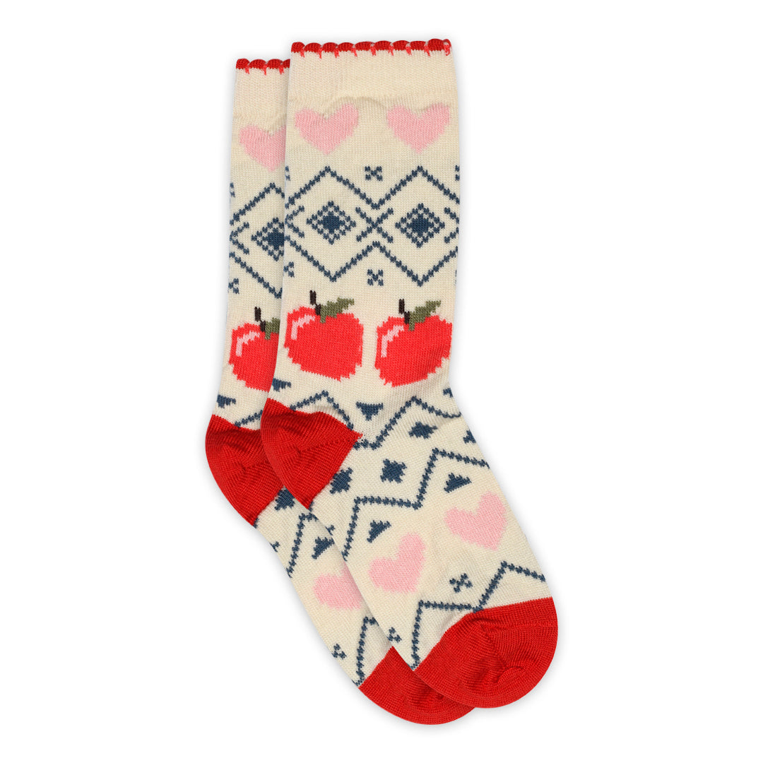 Ea Long Socks Ecru