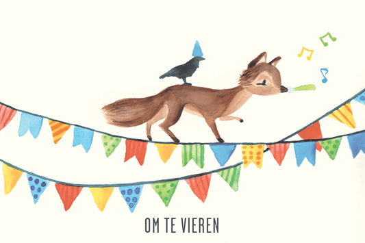 Raaf & Vos - Cadeaubon - Fysiek - Om te vieren