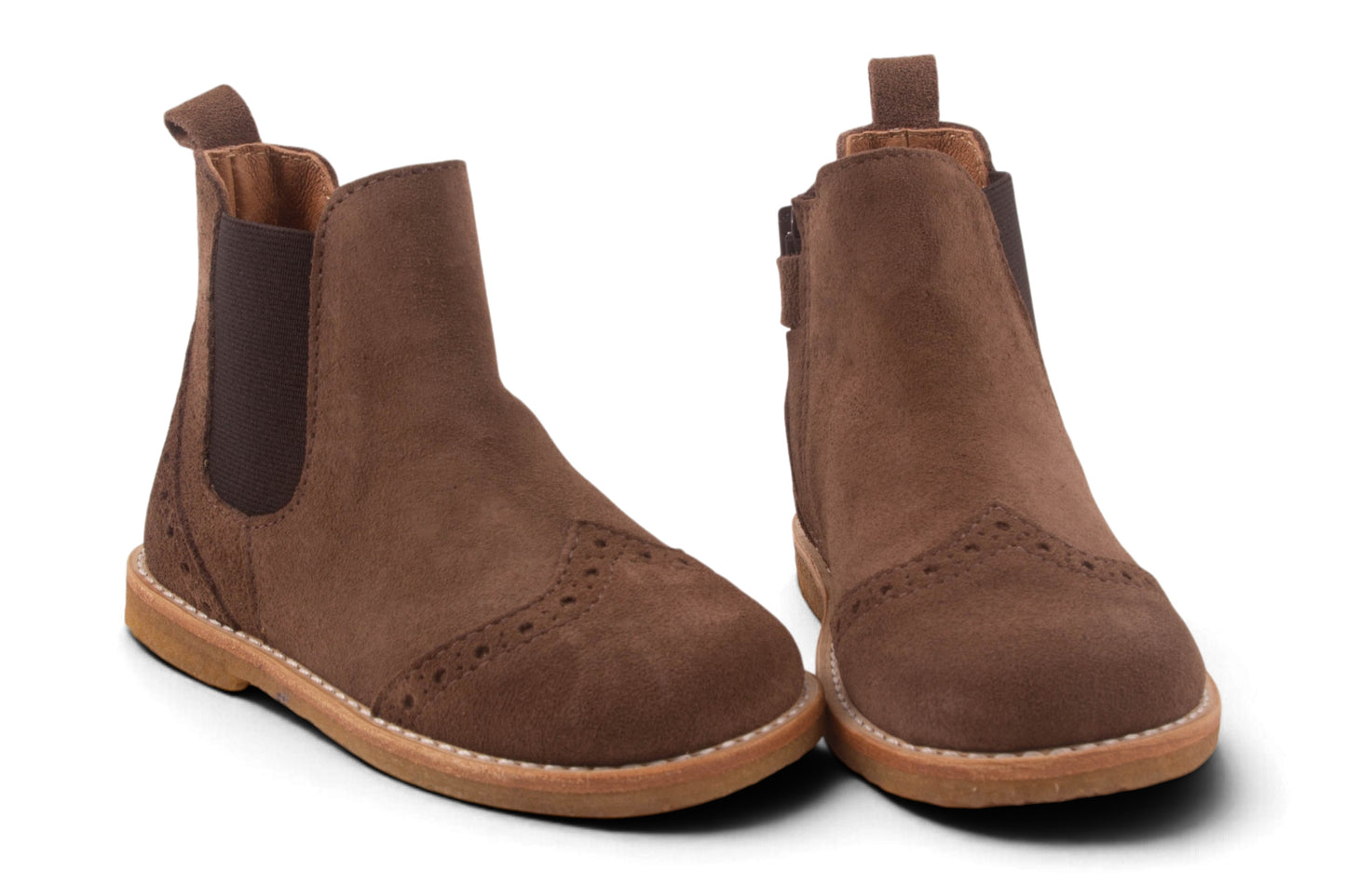 Rits Donkerbruin Nubuck
