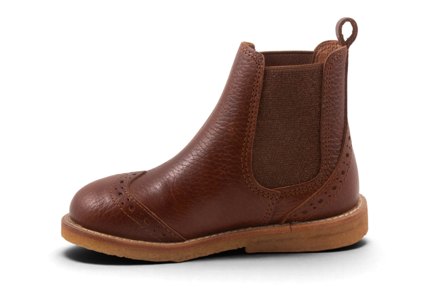 Bruin Glitter Elastiek