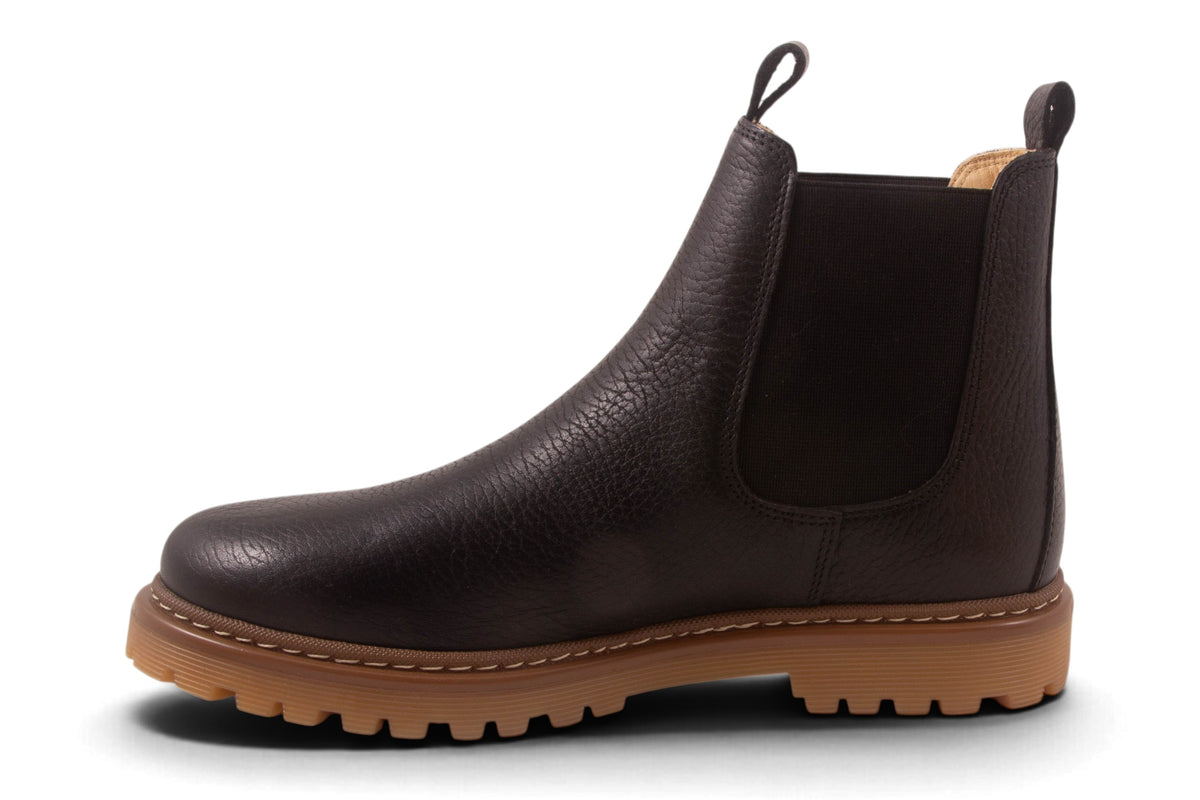 Stoere Zool Zwart Leder