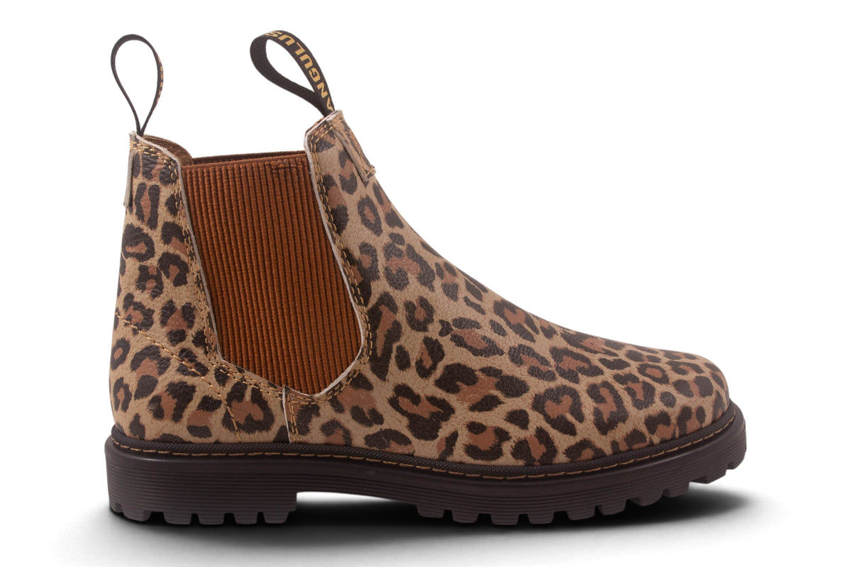Angulus Laars Stoere Zool Leopard Oranje Elastiek
