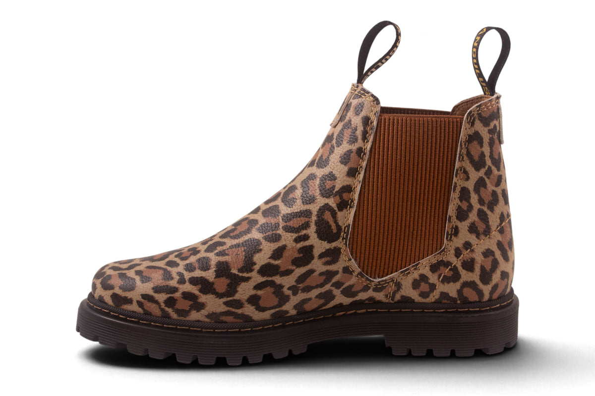 Angulus Laars Stoere Zool Leopard Oranje Elastiek