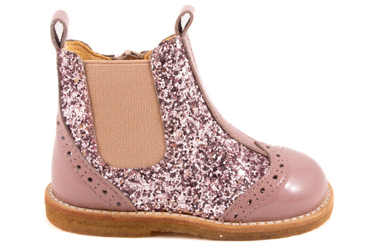 Laarsje Roze Lak Roze Glitter