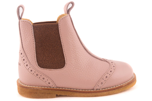 Laarsje Roze Glitter Elastiek