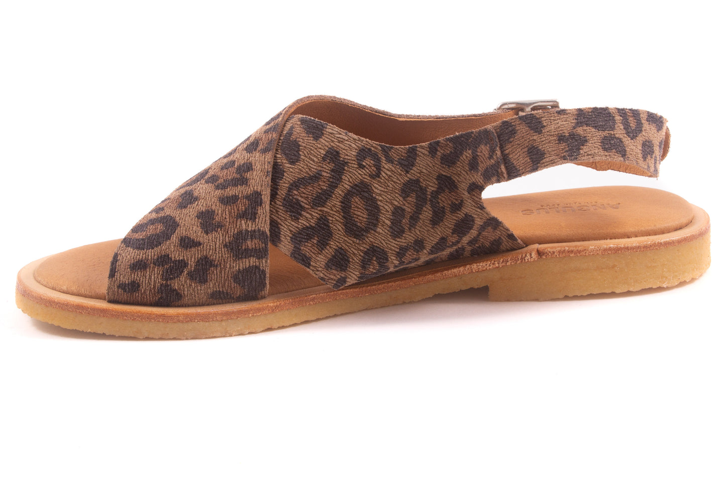 Sandaal Gekruist Leopard