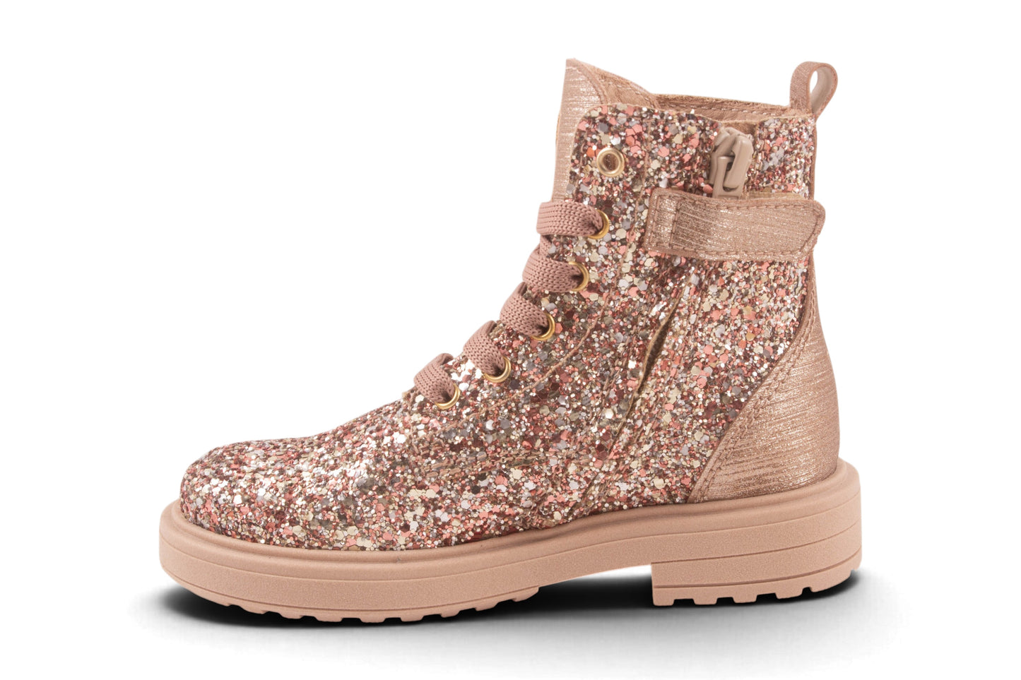 Biker Roze Glitter