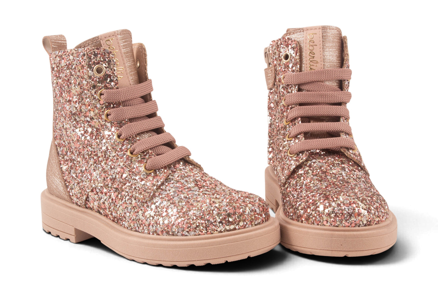 Biker Roze Glitter