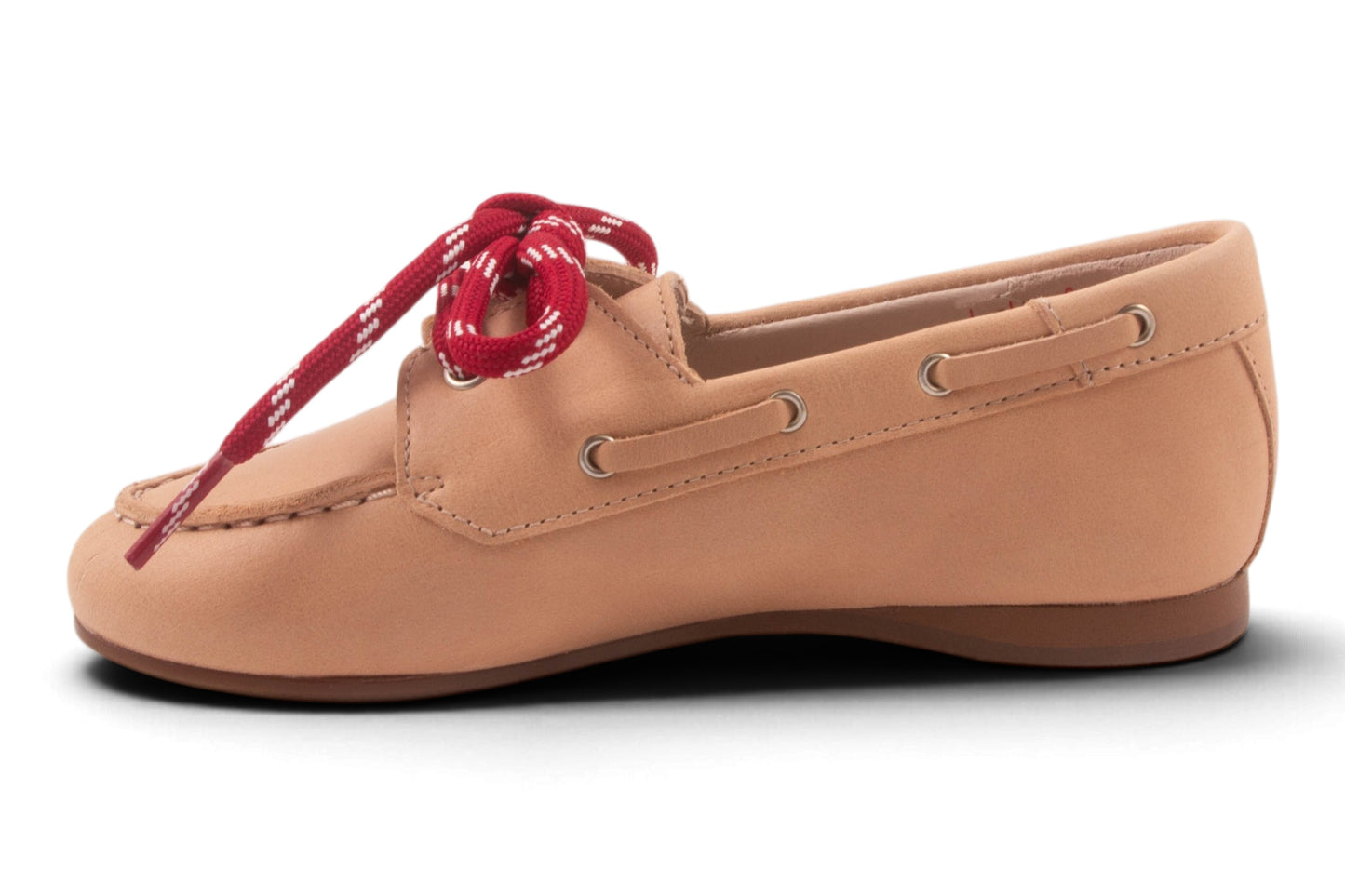 Loafer Roze Leder Roze Veter