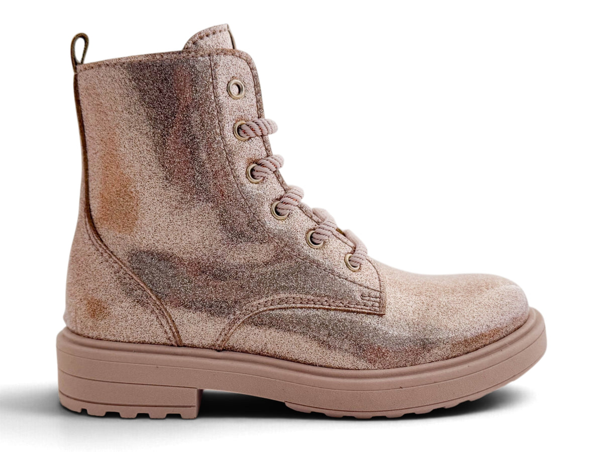 Biker Goud Glitter Lak