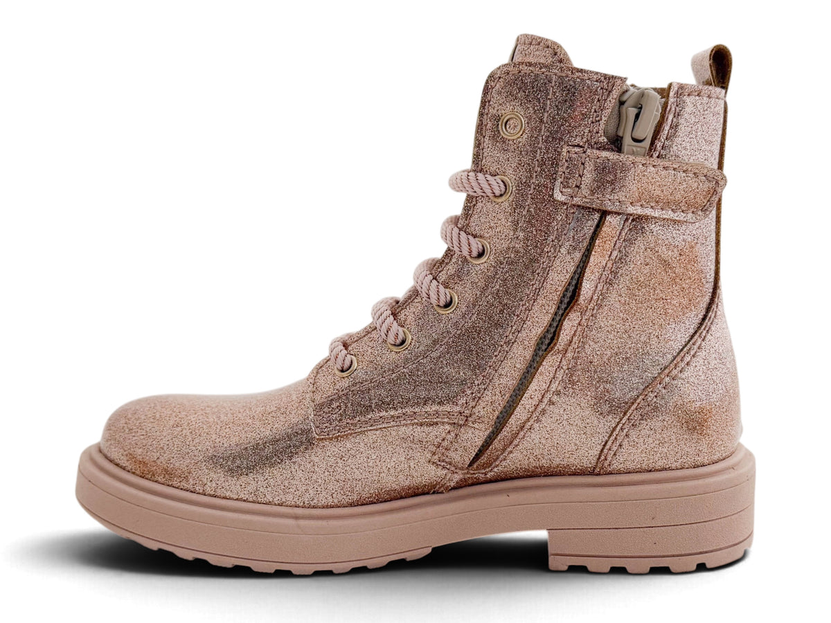 Biker Goud Glitter Lak