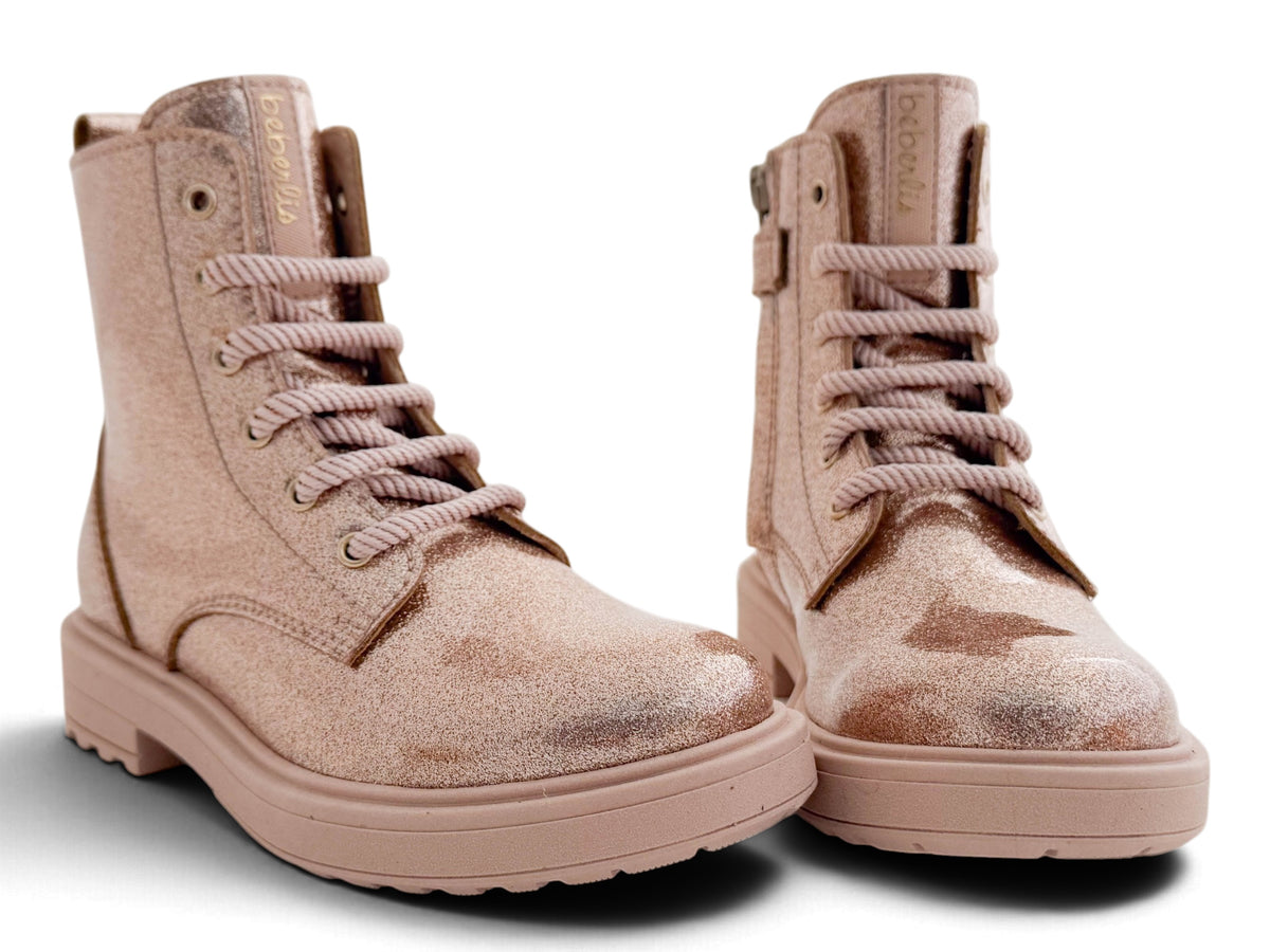 Biker Goud Glitter Lak