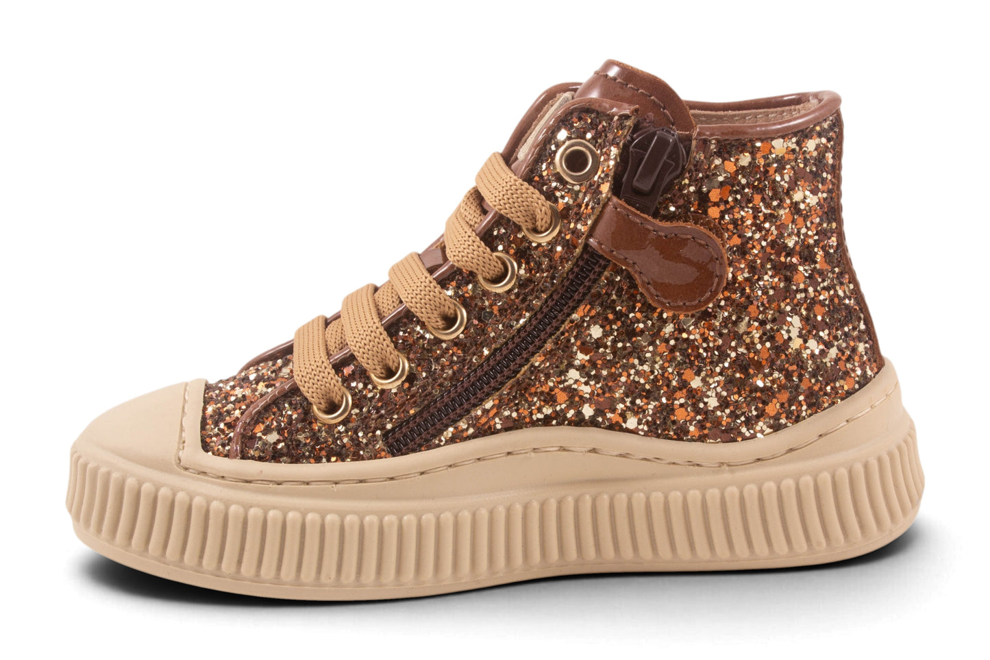 Basket Donkerbruin Glitter