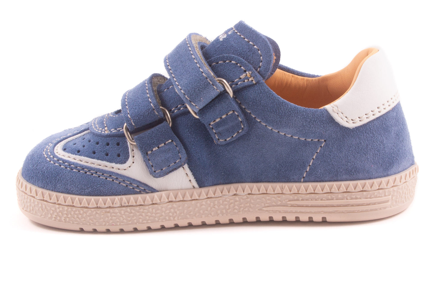 Sneaker Klein Blauw Nubuck Velcro