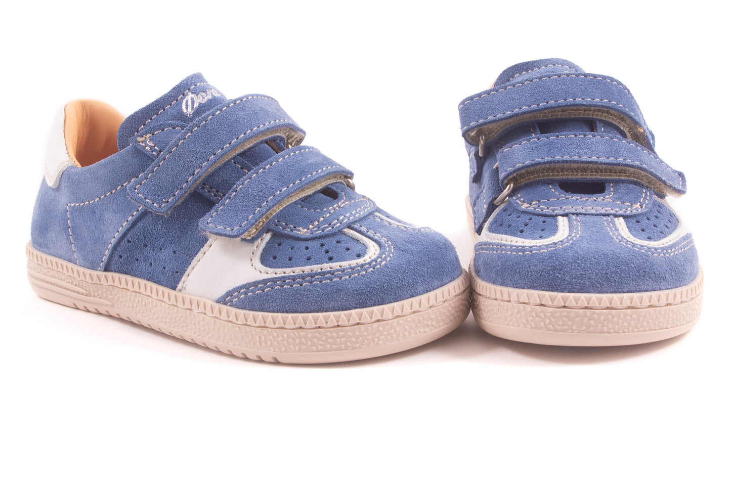 Sneaker Klein Blauw Nubuck Velcro
