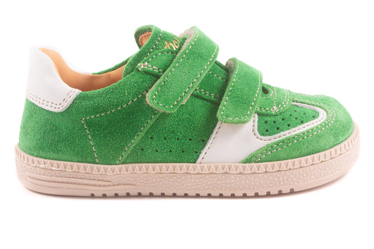 Sneaker Klein Groen Nubuck Velcro