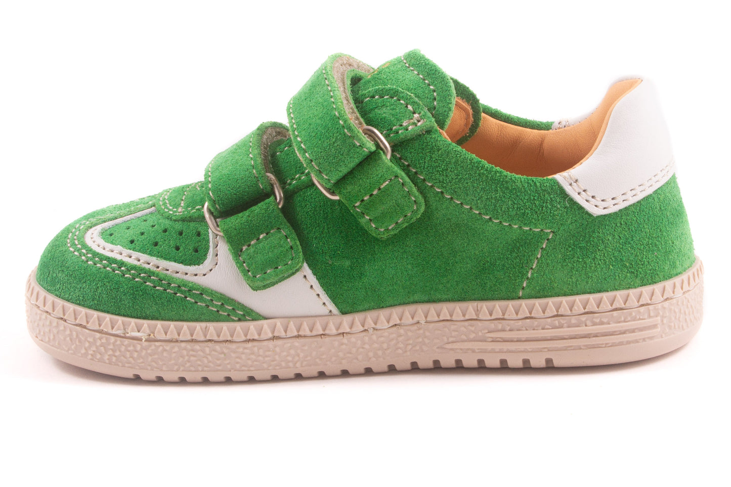 Sneaker Klein Groen Nubuck Velcro