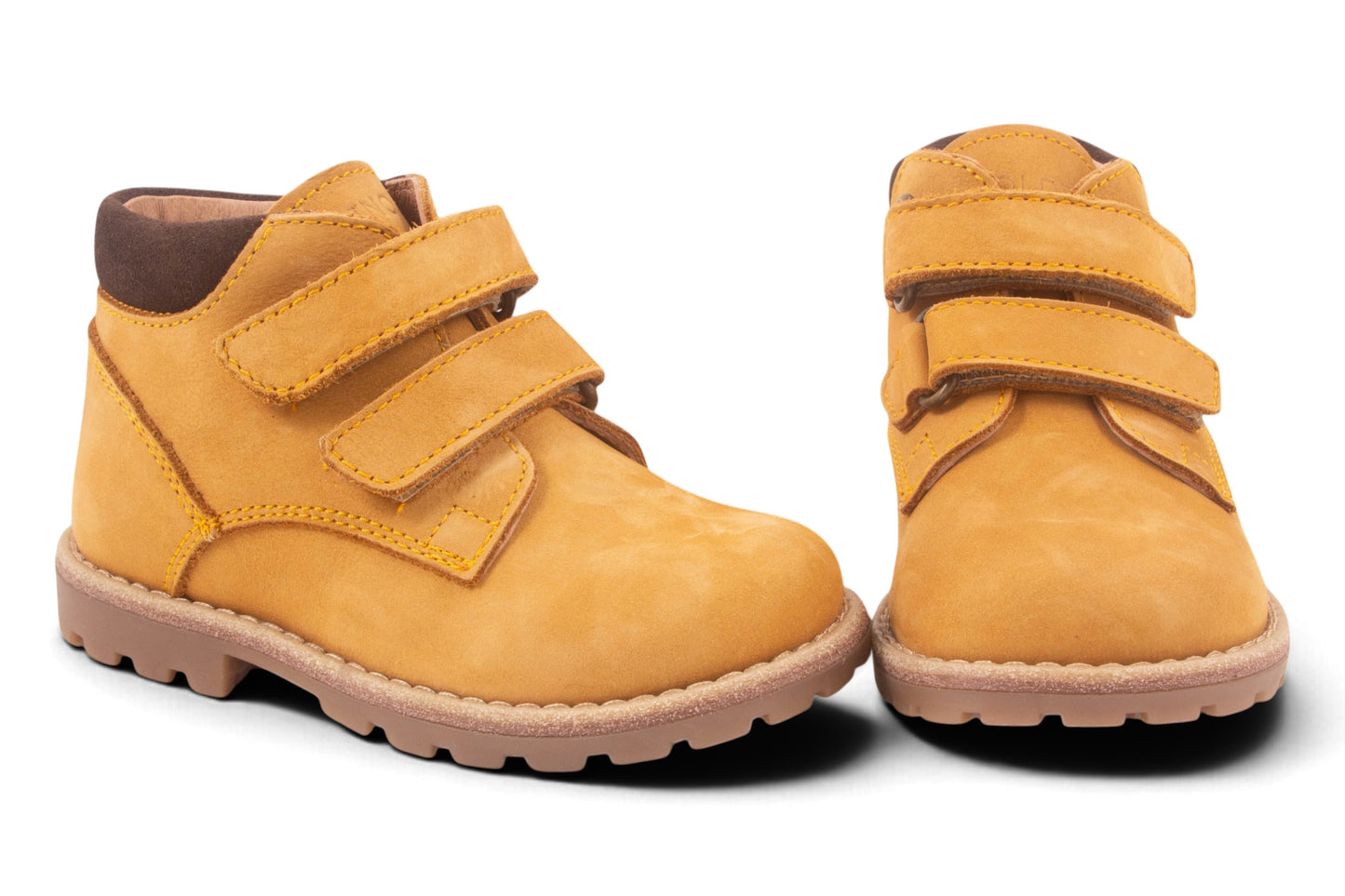 Velcro Oker Donkerbruin Rand