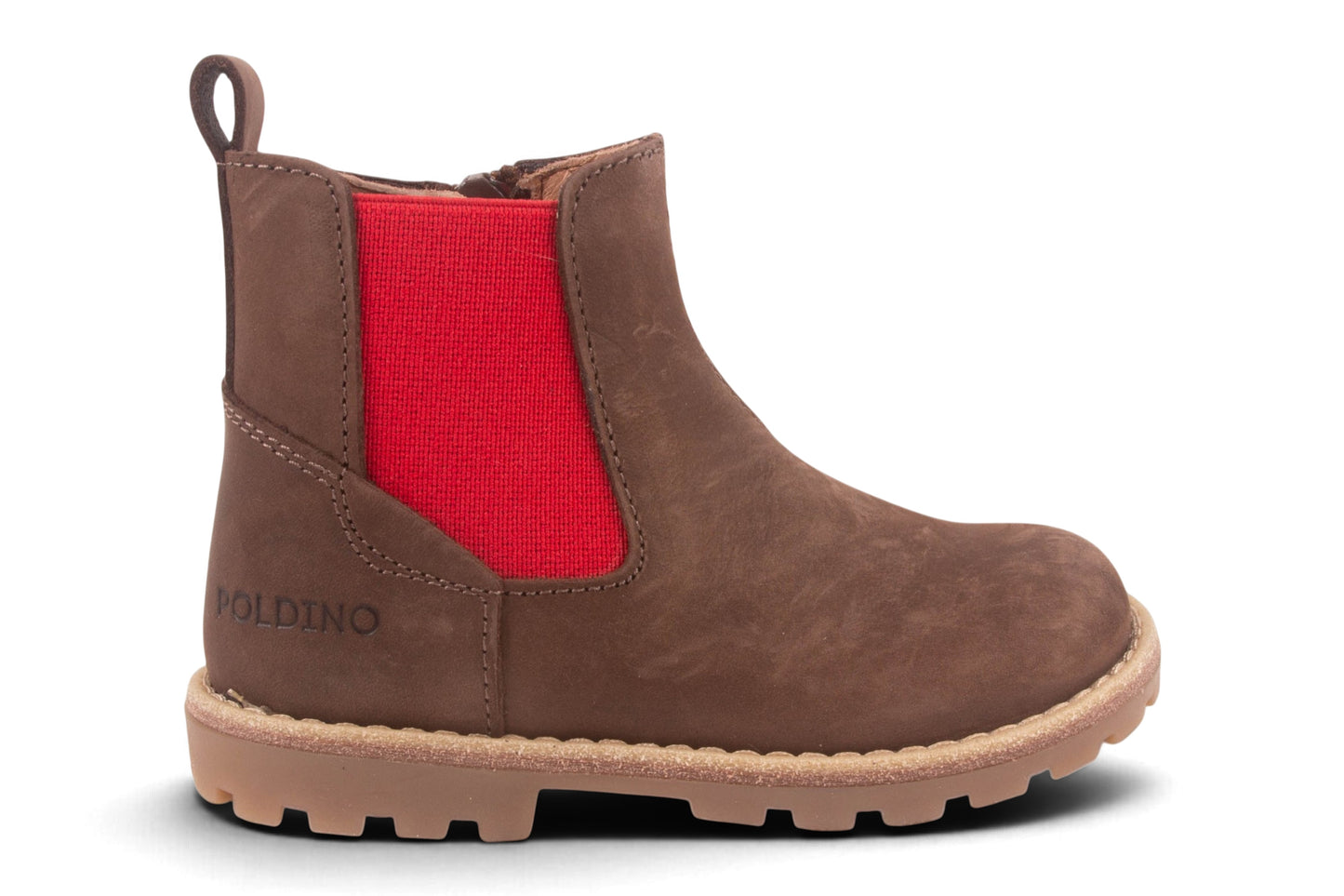 Bruin Rood Elastiek