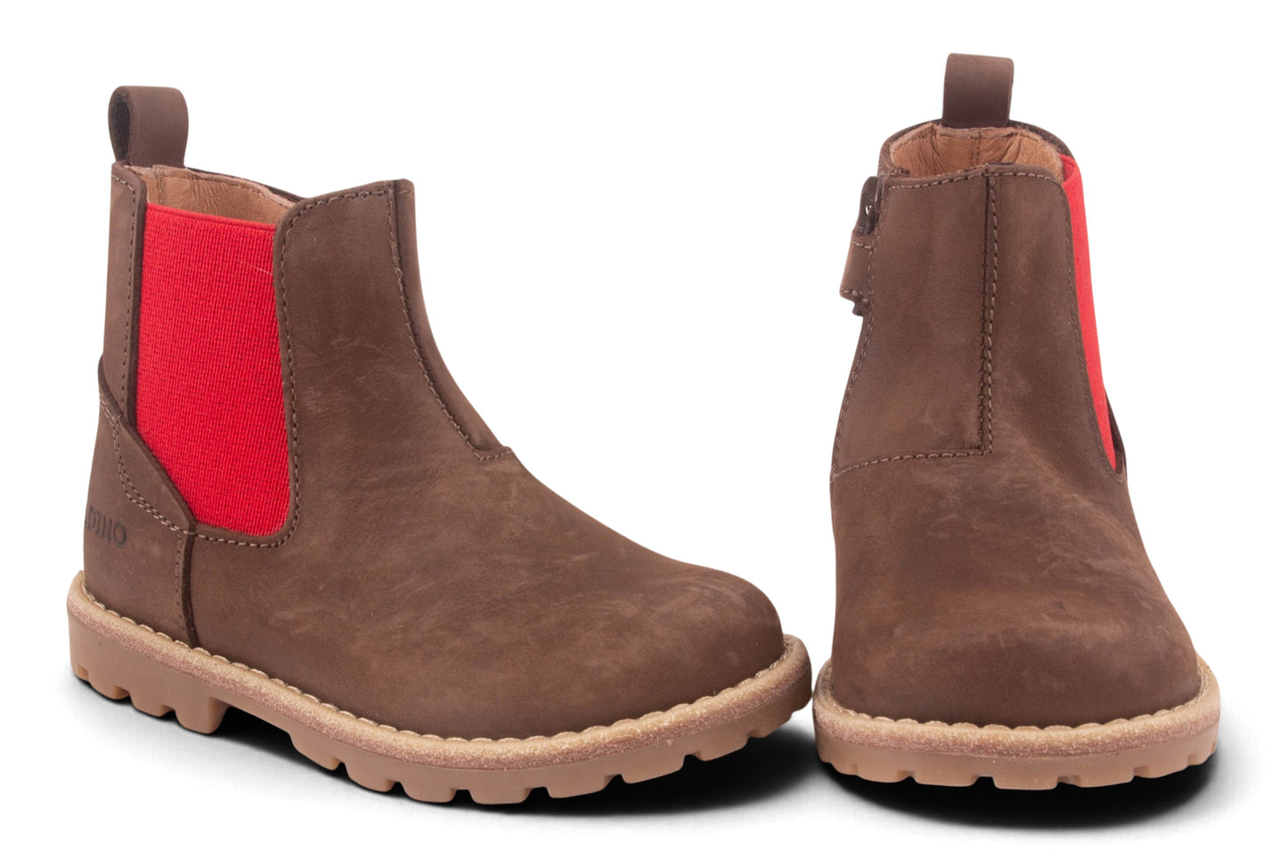 Bruin Rood Elastiek