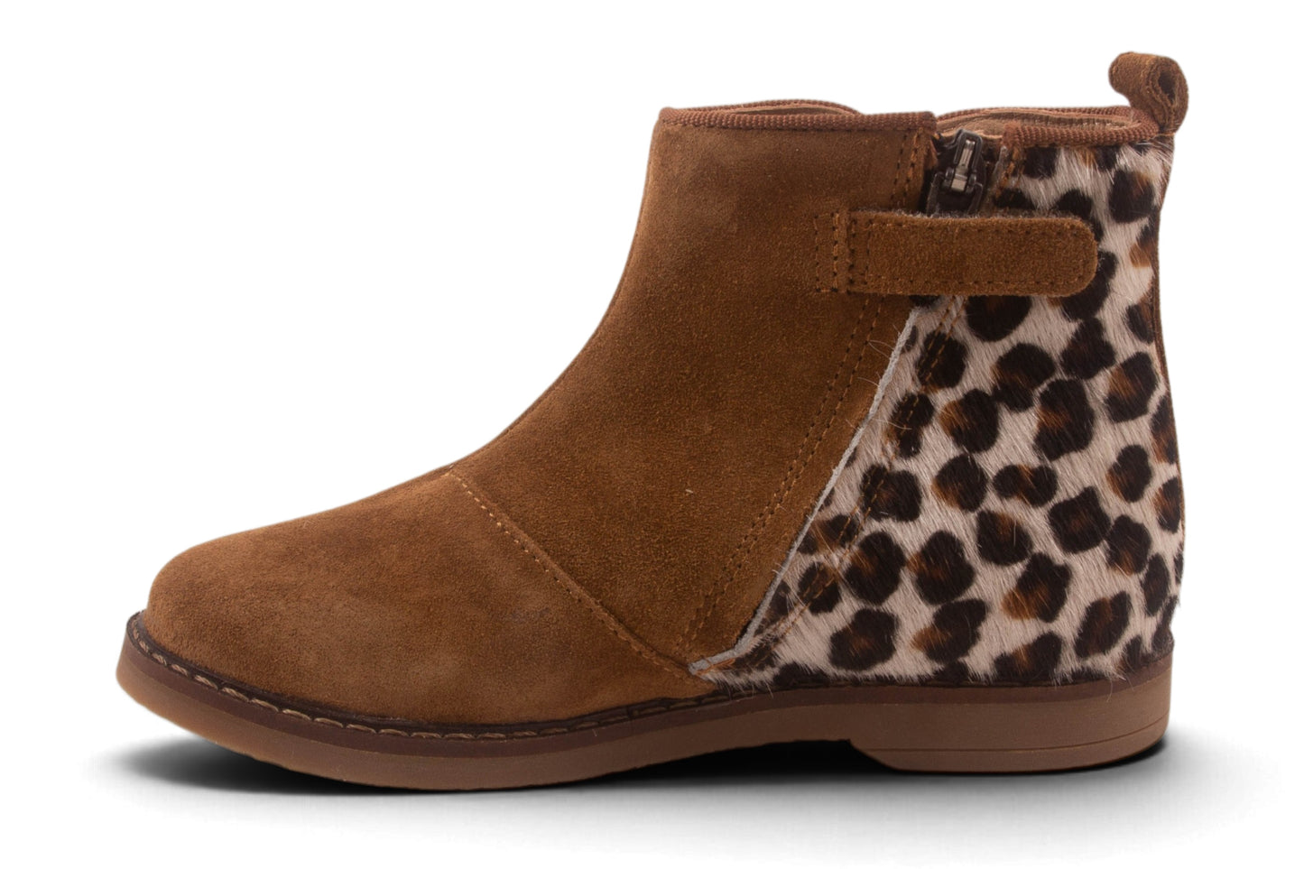 Bruin Nubuck Leopard Achter