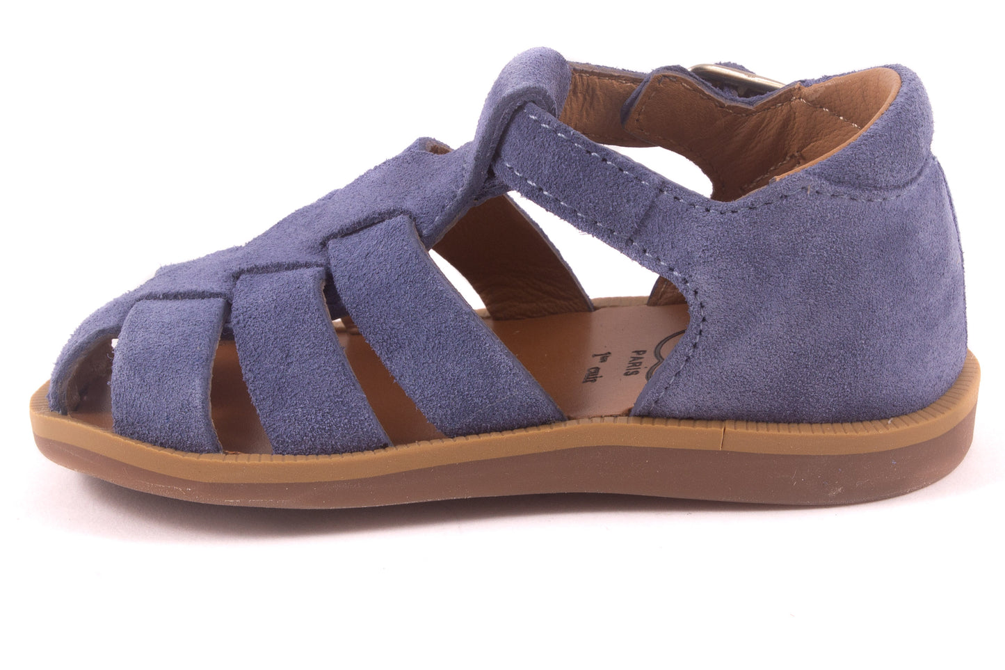 Sandaal Gesloten Blauw Nubuck