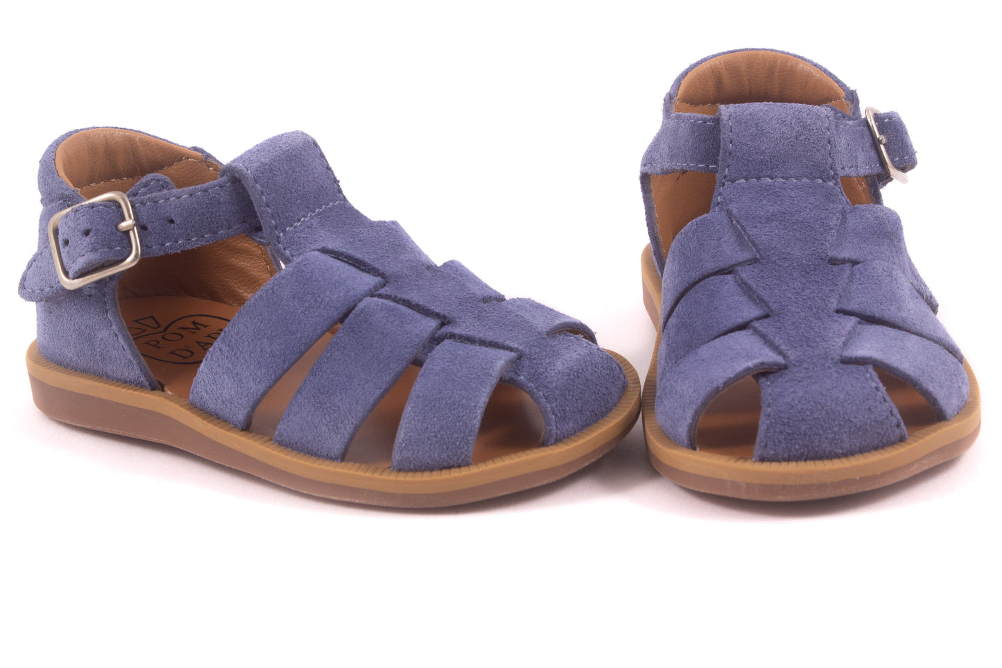 Sandaal Gesloten Blauw Nubuck