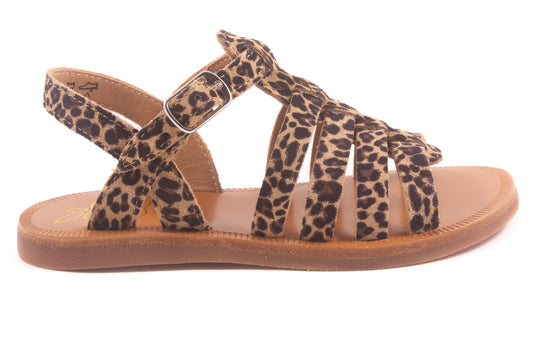 Sandaal Gladiator Leopard
