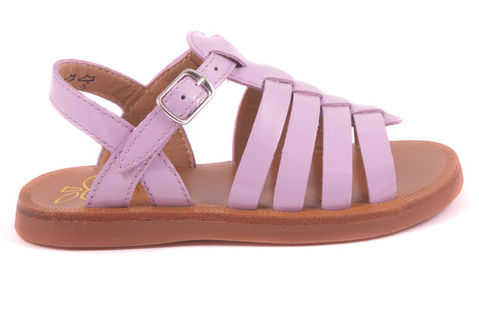 Sandaal Gladiator Lila Lak
