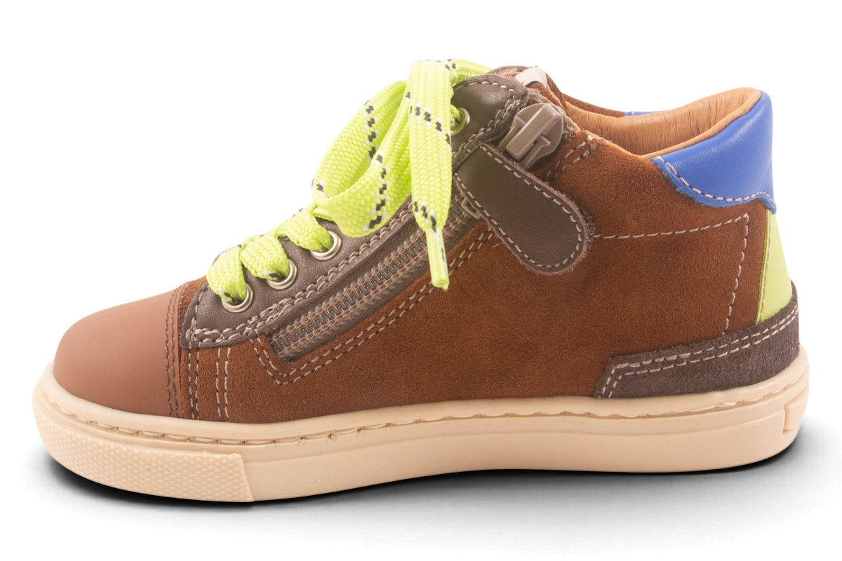 Sneaker Cognac Ster Opzij