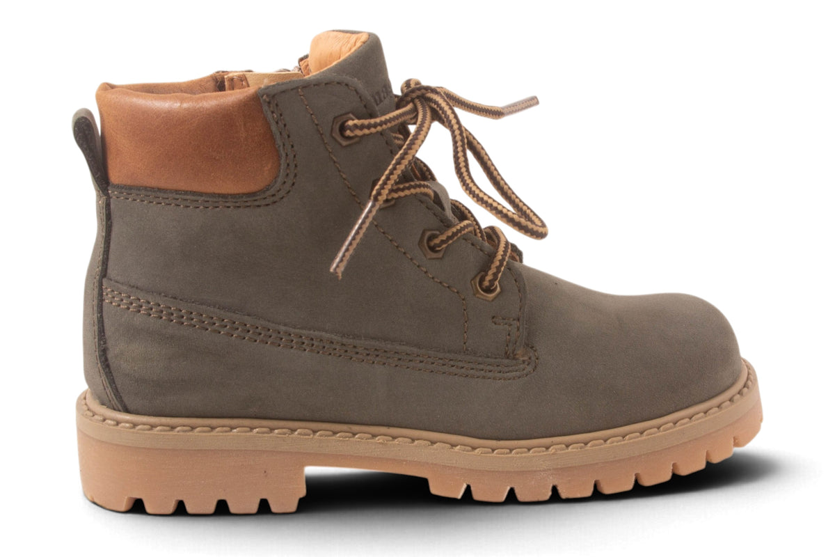 Bottine Groen Nubuck