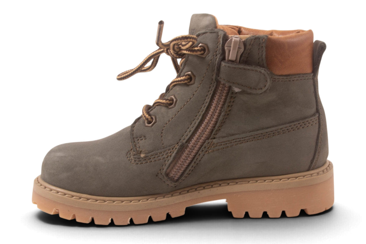 Bottine Groen Nubuck