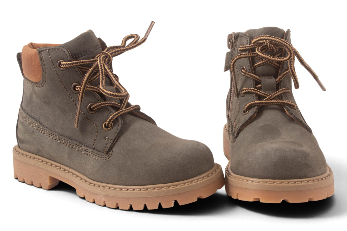 Bottine Groen Nubuck