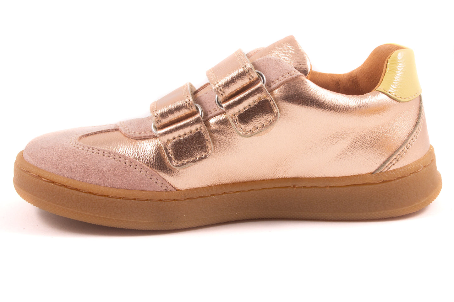 sneaker velcro roze metalic