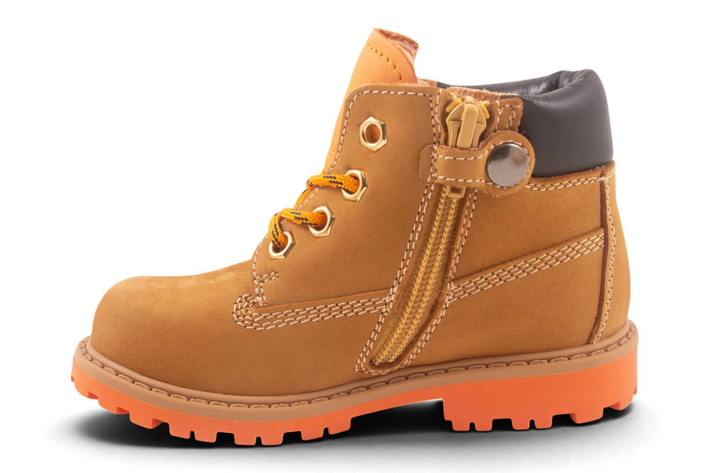 Bottine Oker Geel Oranje Zool