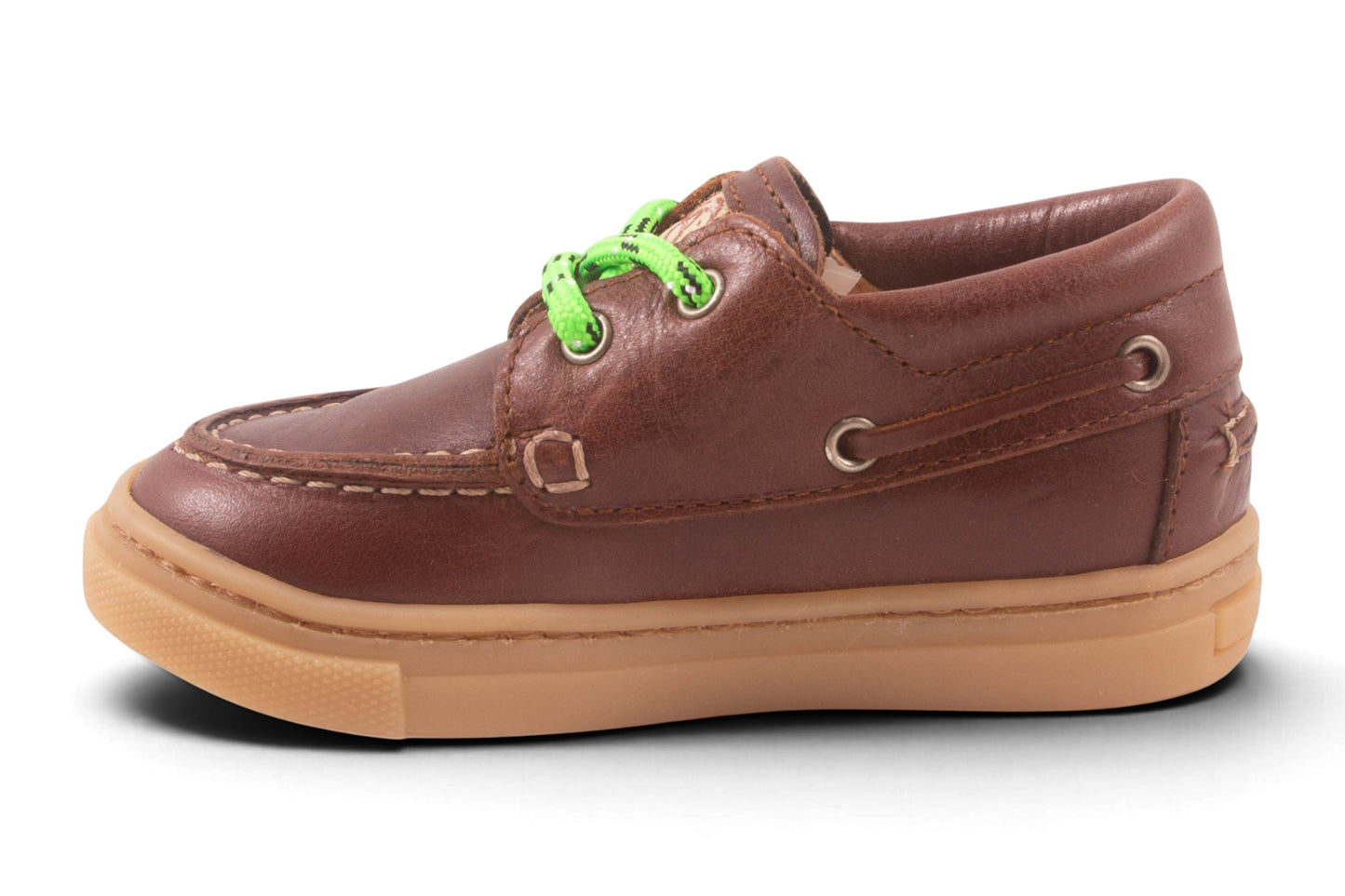 Loafer Cognac Groen Veter