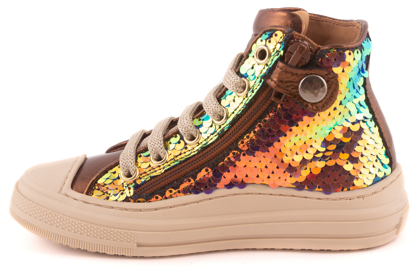 Sneaker Basket Multi Pailletjes