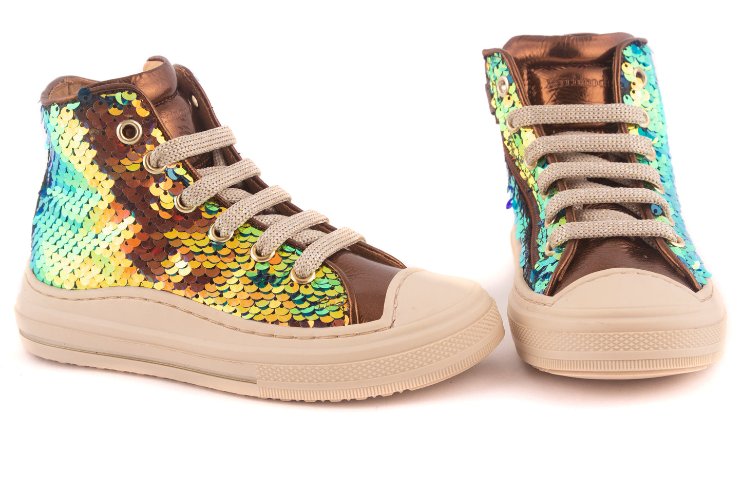 Sneaker Basket Multi Pailletjes