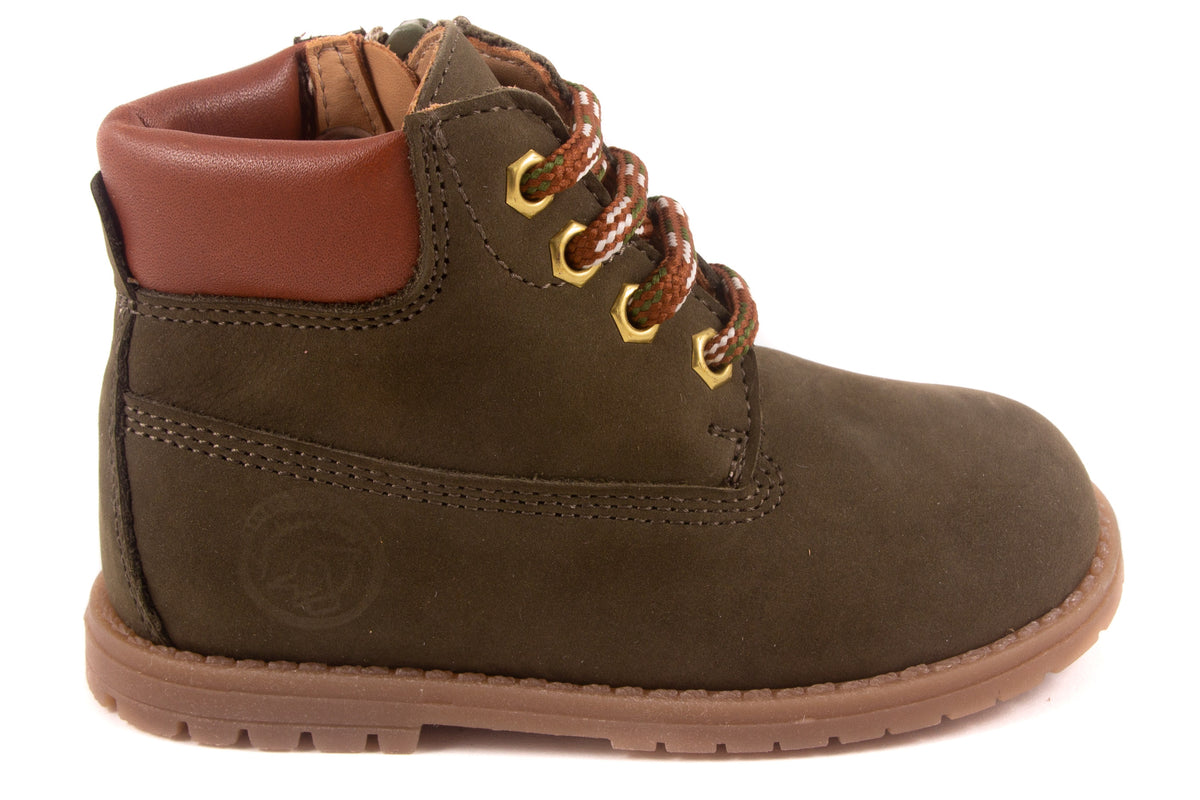 Veterschoen Kaki Nubuck