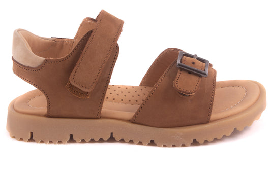 Sandaal  Cognac Nubuck