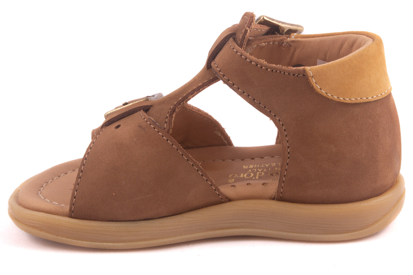 Sandaal Gesloten Hiel Bruin Nubuck