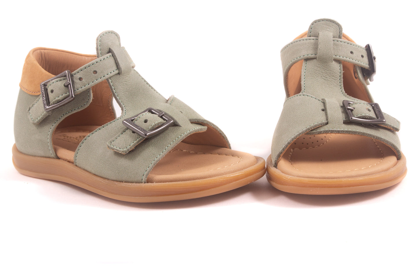 Sandaal Gesloten Hiel Mint Nubuck