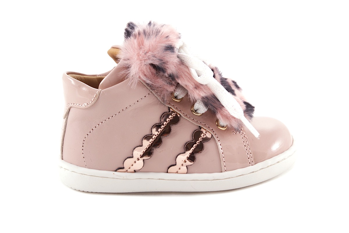 Sneaker Roze Lak Pelsje