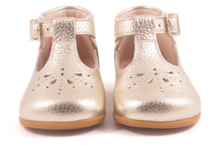 Gespschoen Goud Metalic