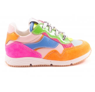 Sneaker Runner Klein Multi Lak Leder