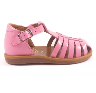Sandaal Gesloten Tip Roze Lak