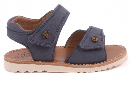 Sandaal Open Blauw Nubuck