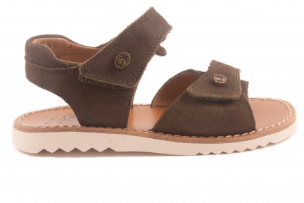 Sandaal Open Kaki Nubuck