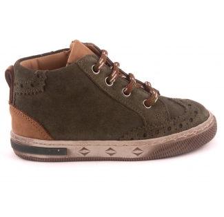 Sneaker Kaki Nubuck Brogues