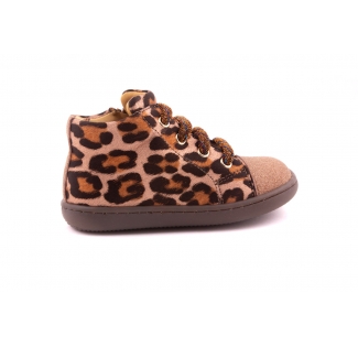Sneaker Leopard Glitter Tip